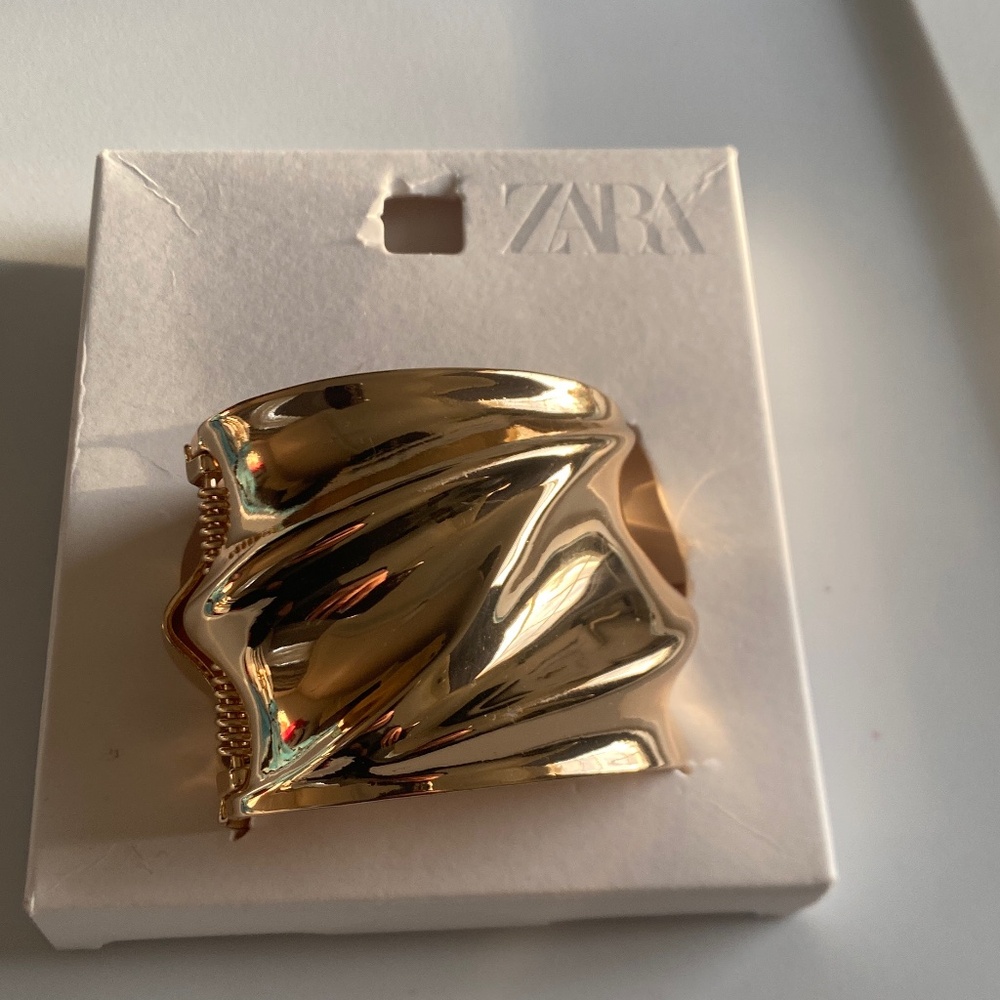 NWT Zara Wavy Metal Bracelet - Picture 8 of 9